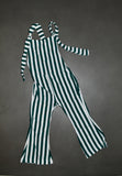 Zella Stripe Overall